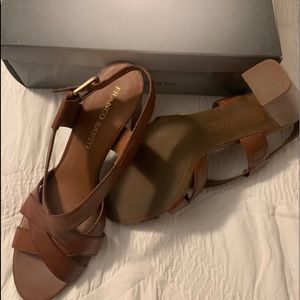 COPY - Franco Sarto, brown sandals